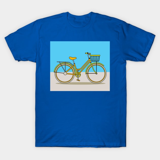 Retro Vintage Bicycle Biker Lover T-Shirt by flofin